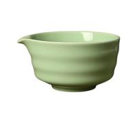 MagiDeal Ceramic Cuenco de Té Matcha Japonesa de Té Chawan Tazón de Té de Tradicional Artesanal Accesorios de Matcha para Preparación de Matcha Japonesa, Verde