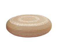 MagiDeal Cojín de Suelo Tipo Tatami, Hecho a Mano, Transpirable, para Sala de Estar, y Exteriores, 40 Cm de Diámetro
