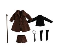 MagiDeal Conjunto de para Figura de Acción 1/12, Accesorio de, Regalo de Cosplay, Mini Accesorios Y Elegantes, Disfraz Realista Y Vers, CafÉ