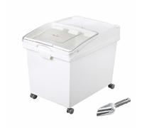 MagiDeal Contenedor con Taza Medidora, 40L, Tapa Deslizable