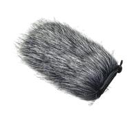 MagiDeal Cubierta de micrófono de muff de viento de Mic Deadcat con escudo de viento portátil de micrófono suave portátil portátil para una al aire, 14cm