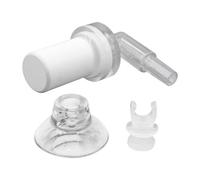 MagiDeal Difusor de CO2 para acuarios Refinador de CO2 Diseño de Ventosa Transparente Difusor en Cilindro de tamaño pequeño Mini atomizador para, NL 200