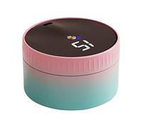 MagiDeal Dispositivo de con ventosas eléctricas Gua Sha Herramienta de con ventosas Función de compresión en caliente Relajación de mano Conjunto, VERDE