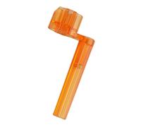 MagiDeal Enrollador de cuerdas de guitarra, enrollador de pastillas de guitarra, piezas de instrumentos musicales, herramienta ligera para guitarra DIY, Naranja Rojo