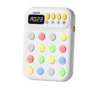 MagiDeal Entrenamiento de niños Focus Memoria de Juguete Modos de Juego 5 Modos de Mano, Regalo de cumpleaños, Educational Learning Toy Concentration, Blanco