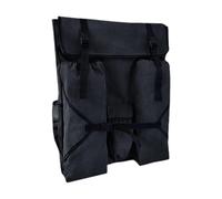 MagiDeal Estuche para Arte, Bolsa para Bloc de Dibujo, Mochila con múltiples Bolsillos para enseñar, reuniones, Clases de Pintura y Estudiantes, Negro