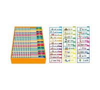 MagiDeal Familias de Palabras Tarjetas Intermitentes de Palabras Interactivos y rimas Flip Libros para los Padres de la construcción de Vocabulario