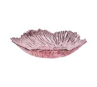 MagiDeal Frutero Decorativo con Forma de pétalo, Soporte para Verduras, Bandeja para Servir Platos de Escritorio, para Mesa de Entrada, mostrador de Cocina, Rosa