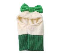 MagiDeal Gorro de Invierno cálido para Perros y Gatos, protección contra el Ruido, Resistente al Viento, Cubre Orejas, Disfraz para Mascotas, Camping, Green M