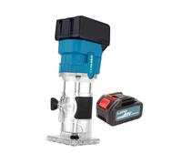 MagiDeal Herramienta para Fresar Madera, Recortadora Manual Eléctrica de Primera Calidad para Recortar, Tallar Y Ranurar, 10 celdas de batería