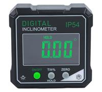 MagiDeal Inclinómetro con caja de medición y función de retención de datos, nivel digital de alto rendimiento, herramienta para carpintería de maquinaria.
