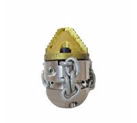 MagiDeal Industrial de Drenaje de Alta Presión Rotativa Cabezal con Rompe Bloqueos Duros y Costras Adecuada para Limpieza de Conductos en Edificios y Fábricas, 0.8KG 3/8 Rosca