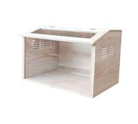 MagiDeal Jaula de cría de hámster de Madera Casa de hámster Hideaway Rutin Caja de cría de Pollo Caja de anidación de Mascotas para gerbos Conejillo de Indias