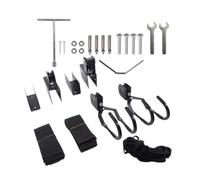 MagiDeal Juego Soportes polea para Techo Garaje, Ligeros, Multiusos, con diseño antivuelco y Mecanismo elevación para