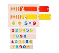 MagiDeal Juguete de conteo de números matemáticos. y resta. Mejora Las Habilidades de resolución de Problemas. Educación temprana para niños de jardín de