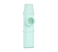 MagiDeal Kazoo Fine Tunning con 5 membranas adicionales Mini de instrumentos musicales fáciles de transportar para la guitarra de piano de violín del teclado, Verde Claro
