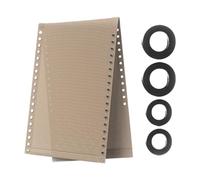 MagiDeal Kit de reparación de Malla de Tela de Repuesto para Silla, Transpirable y Resistente al, con Tela de Eslinga para reclinables de Exterior, Caqui