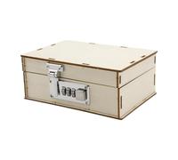 MagiDeal Kit para fabricar Cajas Fuertes caseras, Manualidades educativas, a Mano, Juguete didáctico, Kit de Montaje Creativo de Cajas Fuertes, Gadget, Grande