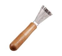MagiDeal Limpiador de cepillos y peines para eliminar el polvo del cabello, herramienta multiusos resistente al desgaste, rastrillo de alambre metálico para