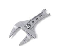 MagiDeal Llave Ajustable Llave Llave Universal Llave de Fontanero con Mango Ergonómico y Apertura Variable para Herrería y Plomería en Aleación de Aluminio, Plateado, 6-68mm