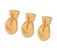 MagiDeal Manga protectora del pie del piano de pedal de piano de 3pcs, caso de protección de resistencia universal de rasguño para piano vertical para el, Amarillo