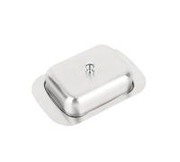 MagiDeal Mantequillera con Tapa Rústico | Metálico , Recipiente para mantequera con Tapa, Perilla, Mantequero, Cocina, Hogares
