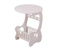 MagiDeal Mesa Auxiliar, Mesa de Bebidas, Mesa Auxiliar, versátil y Moderna mesita de Noche de la Noche para la Sala de Estar Pasillo del Dormitorio