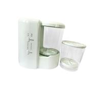 MagiDeal Mini Lavadora Portátil con Limpiador de Brochas Máquina de Lavado 2 en 1 Vaso de Limpieza para Ropa Interior Y Calcetines Adecuado para Viajes Y Dormi, Verde
