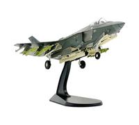 MagiDeal Modelo de avión F-35A a Escala 1/72, Modelo, decoración de Escritorio, Soporte de exhibición, avión de simulación para Regalos de cumpleaños.