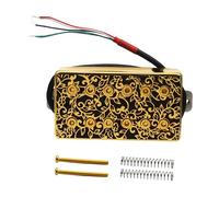 MagiDeal Pastilla Humbucker 7.5K/15K, fácil de instalar, accesorio universal, pastilla de doble bobina para guitarra eléctrica, para escenario y conciertos, 50mm