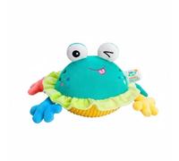 MagiDeal Pelota para Bebés Musical Interactiva con Reproducción Tela Lavable Favorece el Gateo Desarrolla Lenguaje Indispensable para Ejercicios Infantiles Rutinas Diarias, Rana