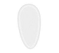 MagiDeal Pie Callus Remover Foot Fuera más suave y más liso Comapct Comunicioso pie de pie de pie muerto y removedor de piel dura para spa para spa, Forma de Huevo