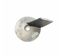MagiDeal Placa de Navegación para Fuera de Borda Anodo Trim Tab Protector Repuesto Construcción en Zinc para Proteger Contra Electrólisis y Corrosión Adecuada, 25-30hp