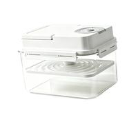 MagiDeal Recipiente para Kimchi, Caja para Conservar El Kimchi Fresco, Caja de Almacenamiento para Chucrut, Organizador, Recipiente para Chucrut para, Blanco, Individual