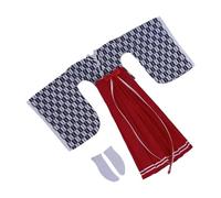 MagiDeal Ropa Femenina a Escala 1/6, Figura de Mujer de 12 Pulgadas, Kimono, Falda Plisada, Regalo de Moda para coleccionistas, Ropa para muñecas, Style E