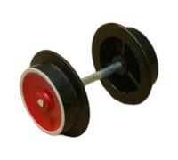 MagiDeal Rueda de Repuesto para Modelo de Juguete de 2,4 cm, Ligera, de fácil instalación, con Ancho Interior de 0,87 Pulgadas, Rueda de Rodar