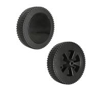 MagiDeal Ruedas para parrilla de barbacoa, neumáticos para de mano, diámetro de orificio ligero de 0,8-1cm, rueda Universal de 17cm para accesorios