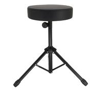 MagiDeal Silla de tambor con trípode antideslizante, cómoda banqueta para batería, asiento acolchado para viajes, escenarios, clases, presentaciones y