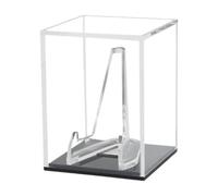 MagiDeal Soporte de la caja de pantalla de selección de guitarra con soporte, almacenamiento de contenedores, transparente, mini caja de guitarra Caja de