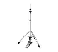 MagiDeal Soporte de stand de sombrero, pedal de platillo de batería de pie largo, soporte de tambor, altura ajustable piezas de percusión de tambor