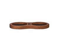 MagiDeal Soporte de Tamper para Café Espresso Base Estación de Organizador con Almohadilla de y Base Antideslizante en Silicona Madera de Adecuado para, Nuez