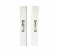 MagiDeal Tabla para Ropa Dormitorio Tablero Doblado para Edredones Cobijas Sábanas en Mara Sólida y Piezas Acero para Pliegues finidos y Alineados Acuada para Estudiantes Resincia Internado, 30CM