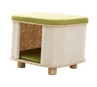 MagiDeal Taburete para casa de Gatos, escondite, Suministros Decorativos para Mascotas, reposapiés, Cama para Gatos, Cueva para Gatitos, Mascotas pequeñas,