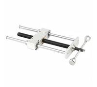 MagiDeal Tornillo de Banco para Carpintería Abrazadera Mordaza Tornillo con Doble Varilla y Presión Controlada para Trabajo Preciso Construcción Metálica