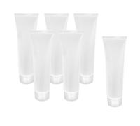 MagiDeal Tubos cosméticos vacíos de 6 uds, botella de tubo contenedor suave de muestra de maquillaje para limpiador de loción corporal de Gel de ducha, Tapón de rosca de 100 ml.