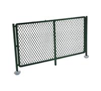 MagiDeal Valla a Escala HO para dioramas de Trenes en Miniatura, Ideal para proyectos de Bricolaje. Resistente, Creativa Decorar Micro, Green B