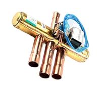 MagiDeal Válvula de inversión de cuatro vías para acondicionado, accesorio ligero y multifunción de cobre para habitación y apartamento, 5p