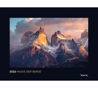Magie der Berge - KUNTH Wandkalender 2026: Hochwertiger, bildstarker Kalender mit Spiralbindung im Großformat