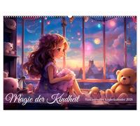 Magie der Kindheit (Wandkalender 2026 DIN A2 quer), CALVENDO Monatskalender: Tauche ein in die bunte Welt unserer Kindheitsträume - Ein Kalender, der ... zaubert und Kinderaugen strahlen lässt!