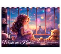 Magie der Kindheit (Wandkalender 2026 DIN A3 quer), CALVENDO Monatskalender: Tauche ein in die bunte Welt unserer Kindheitsträume - Ein Kalender, der ... zaubert und Kinderaugen strahlen lässt!